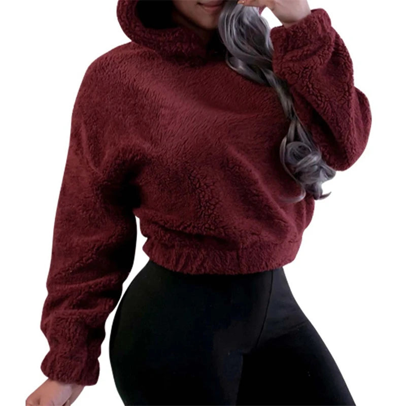 Teddy hoodie met berenoortjes - afbeelding 23