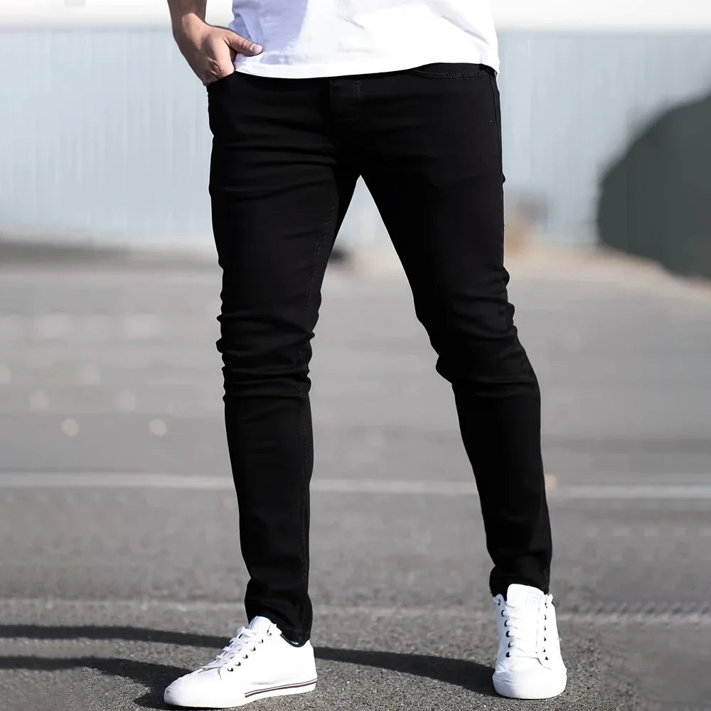 Skinny jeans met stretch - afbeelding 4