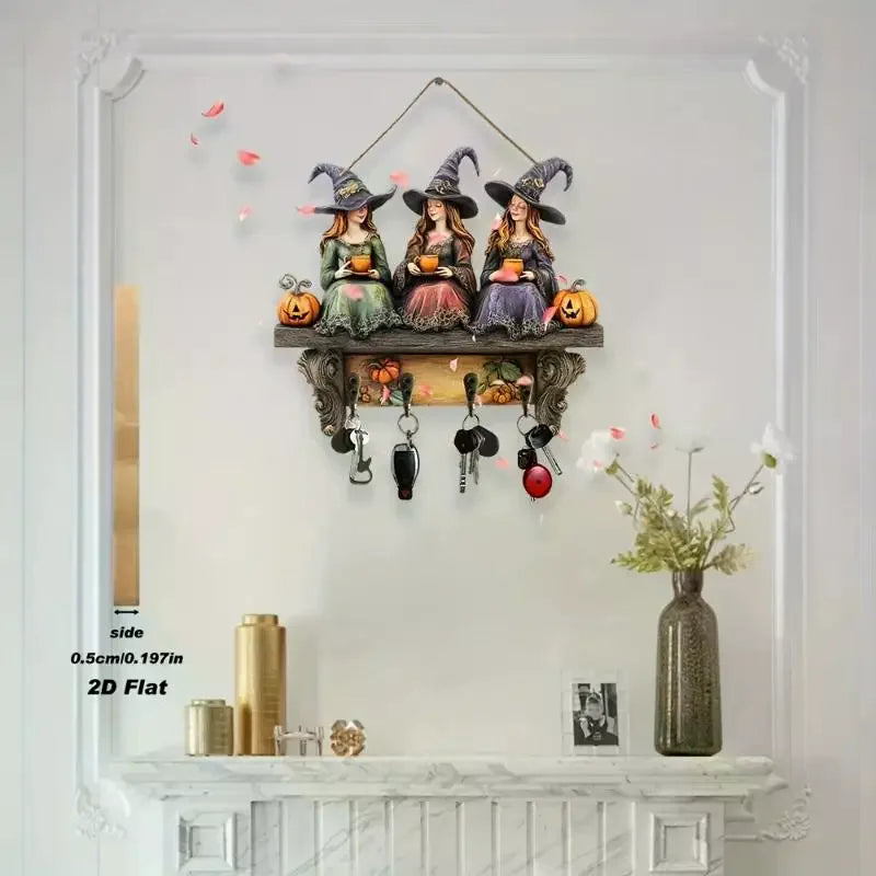 Exclusieve Halloween &amp; Christmas houten decoratieset