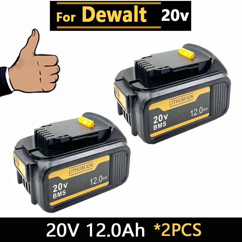 Vervangaccu 20V 12.0Ah (geschikt voor DeWalt)