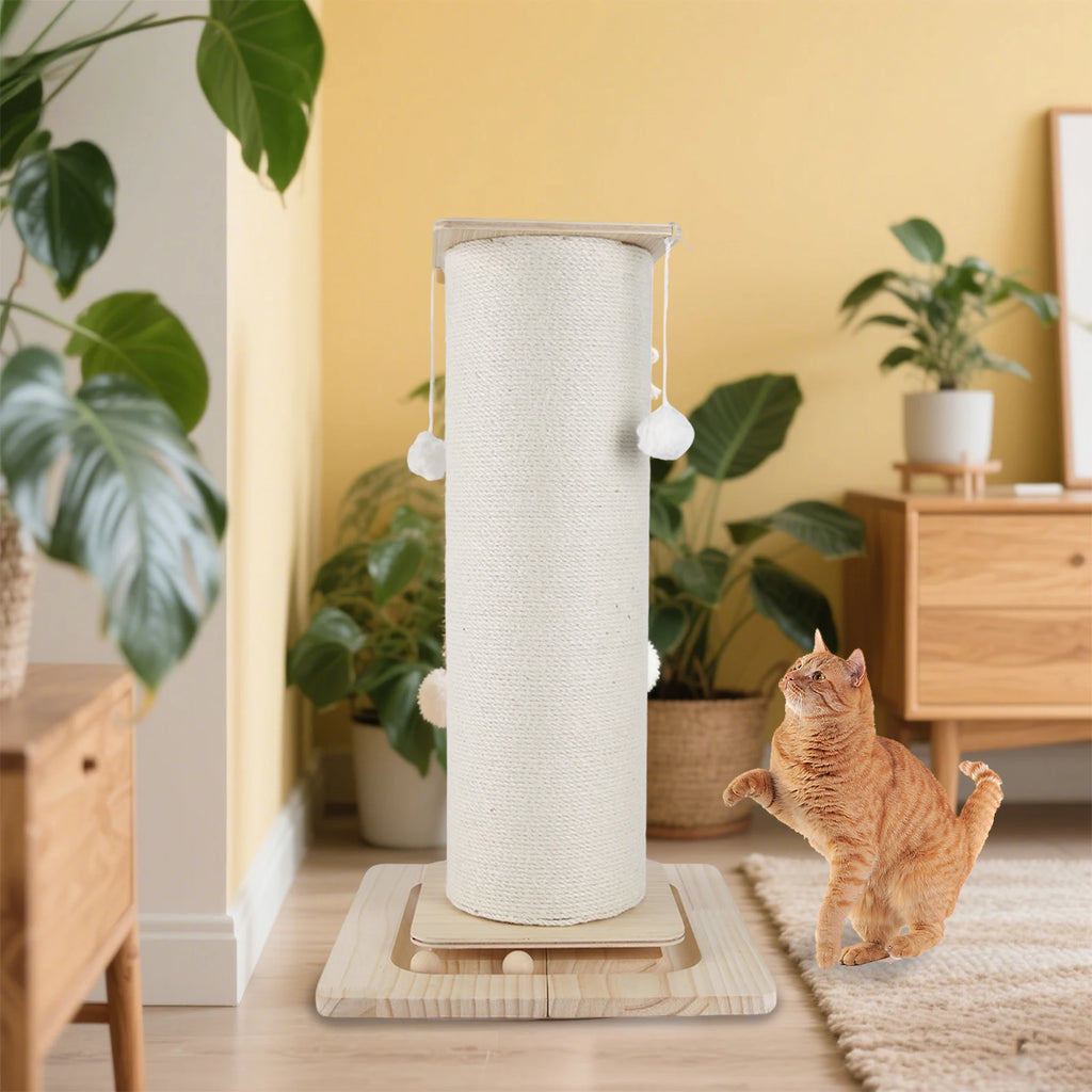 Stevige sisal krabpaal