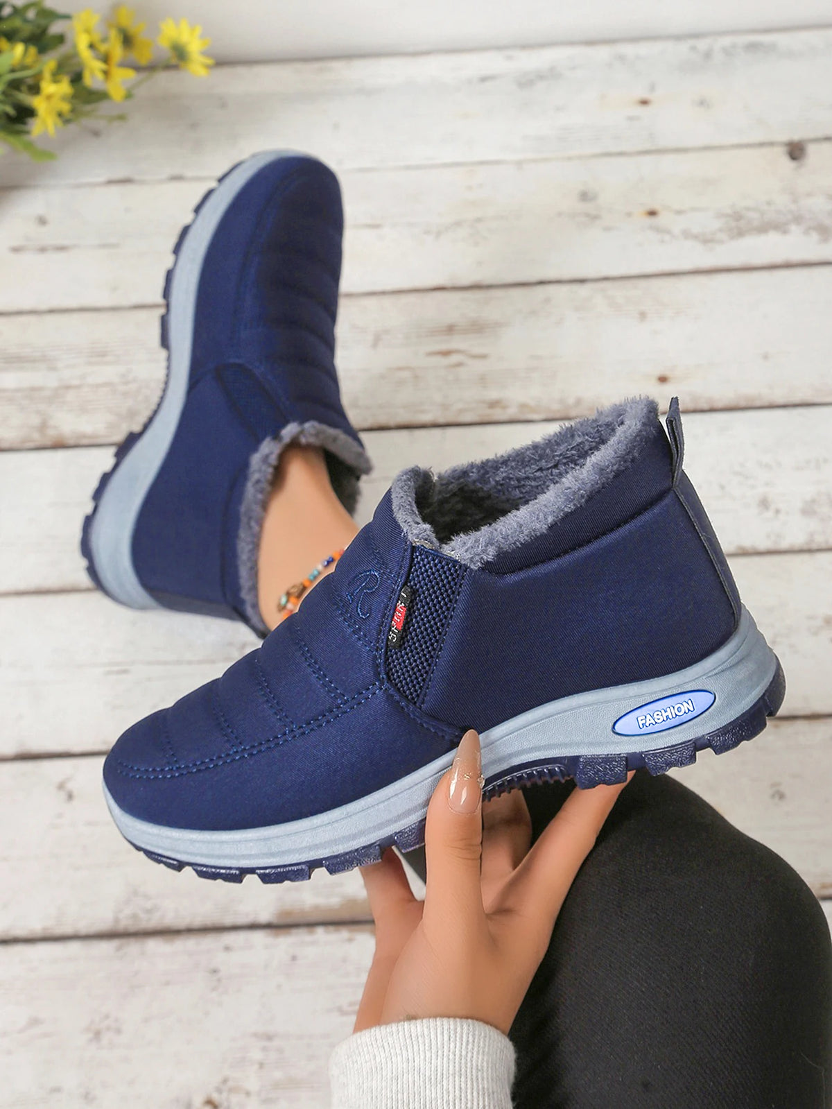 Unisex winterboots met fleece - afbeelding 42