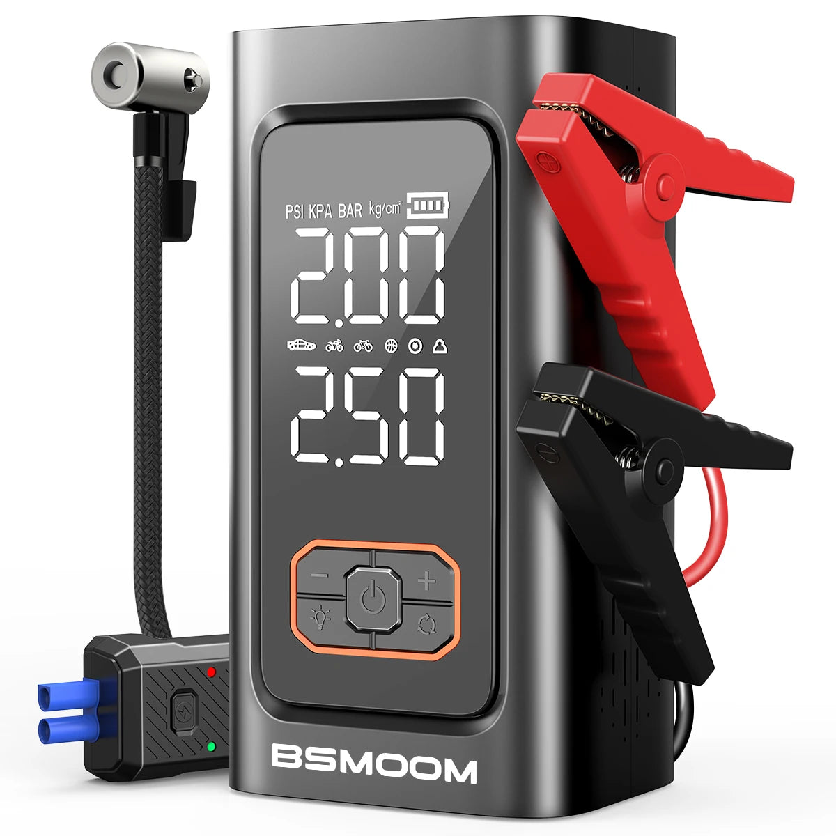 1500A Auto Jumpstarter met Powerbank