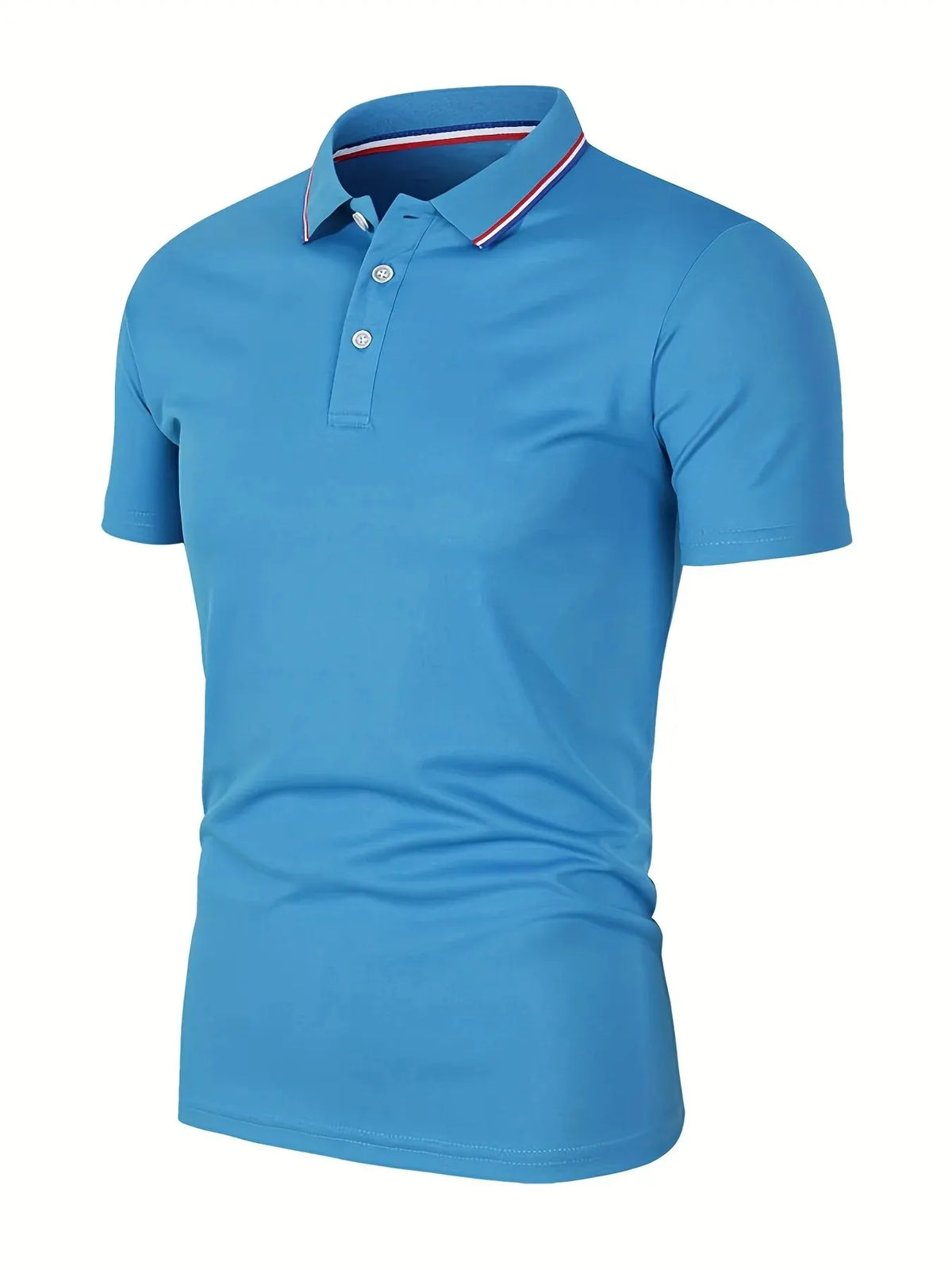 Herenpoloshirt met streepkraag - afbeelding 18