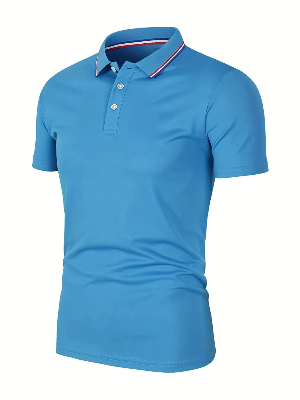 Herenpoloshirt met streepkraag - afbeelding 37