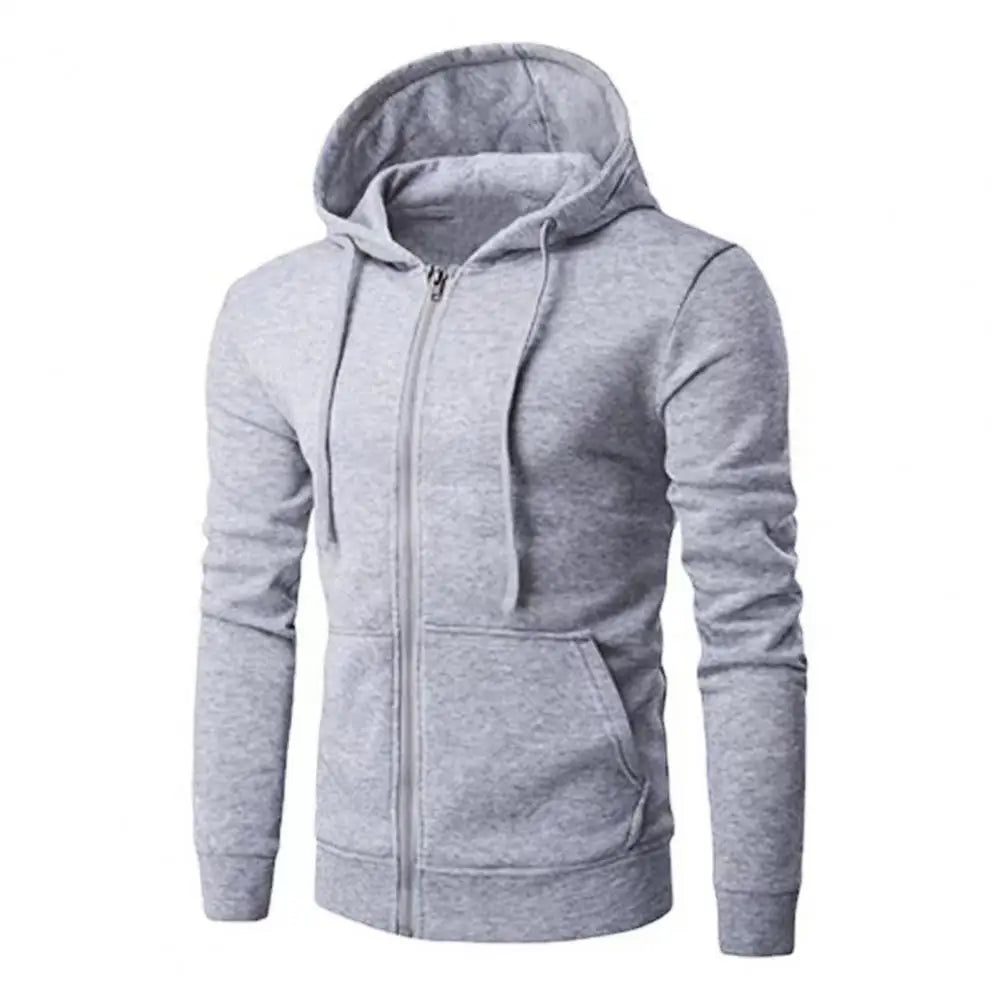 Herenhoodie met schuine rits - afbeelding 7