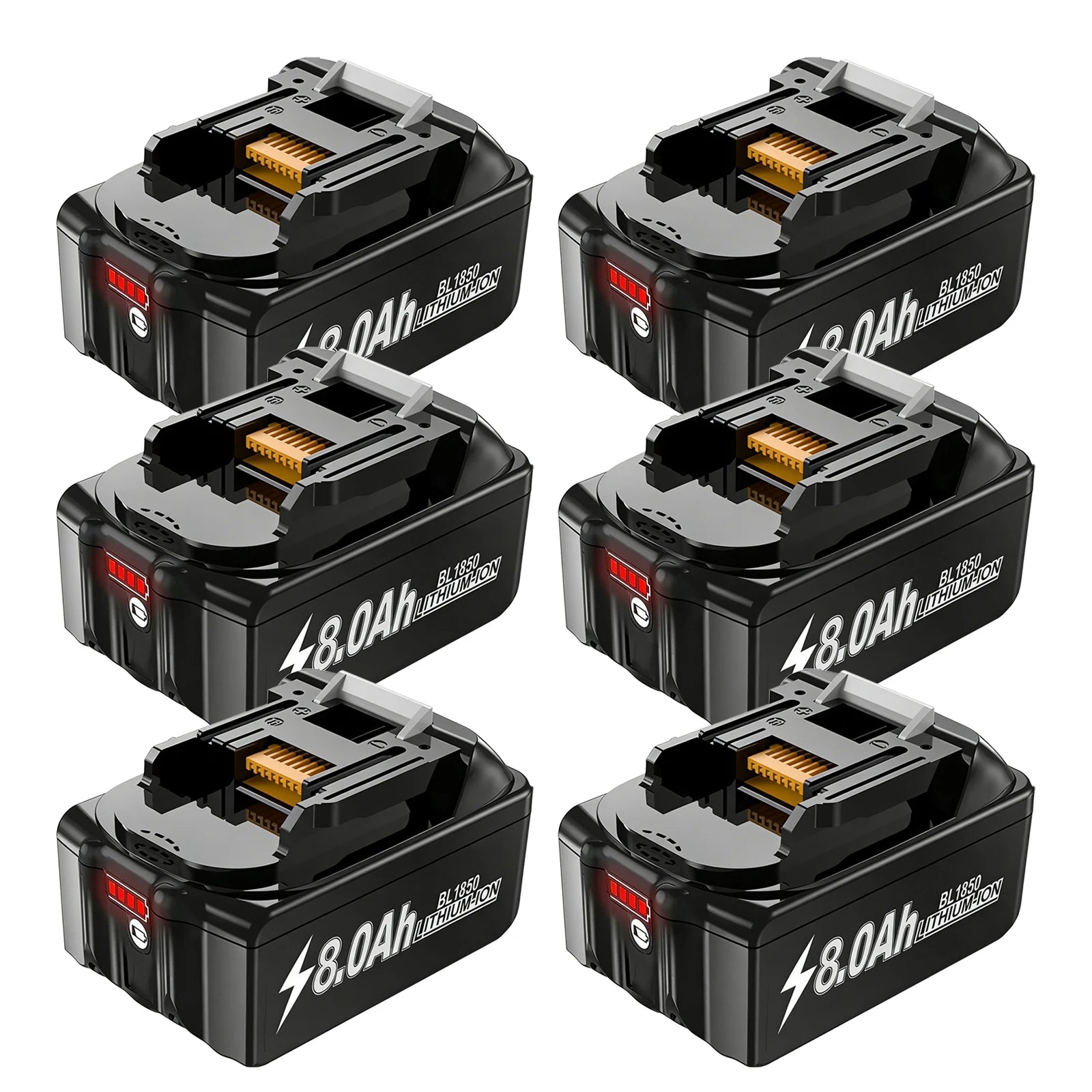 Vervangende Accu 8000mAh voor Makita 18V (met lader)