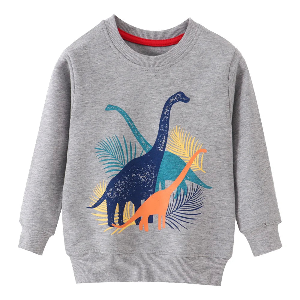 Kindersweater met vrolijke print - afbeelding 3