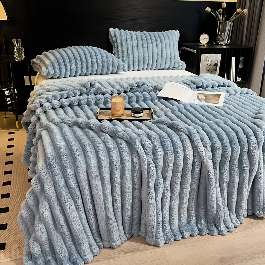 Luxe flanellen multifunctionele deken