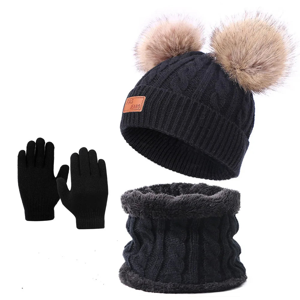 Kindermuts, sjaal en handschoenen - afbeelding 5