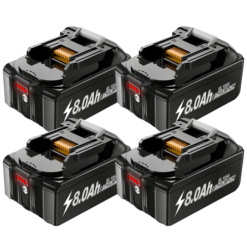 Vervangende Accu 8000mAh voor Makita 18V (met lader)