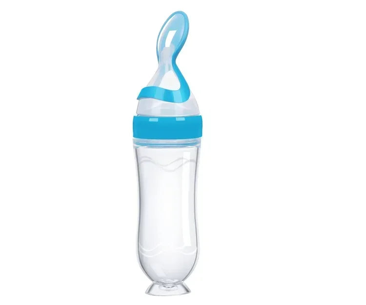 BPA-vrije voedingsfles met lepel