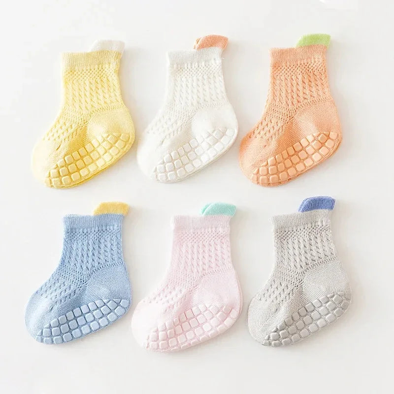 Ademende babysokken (set van 3)