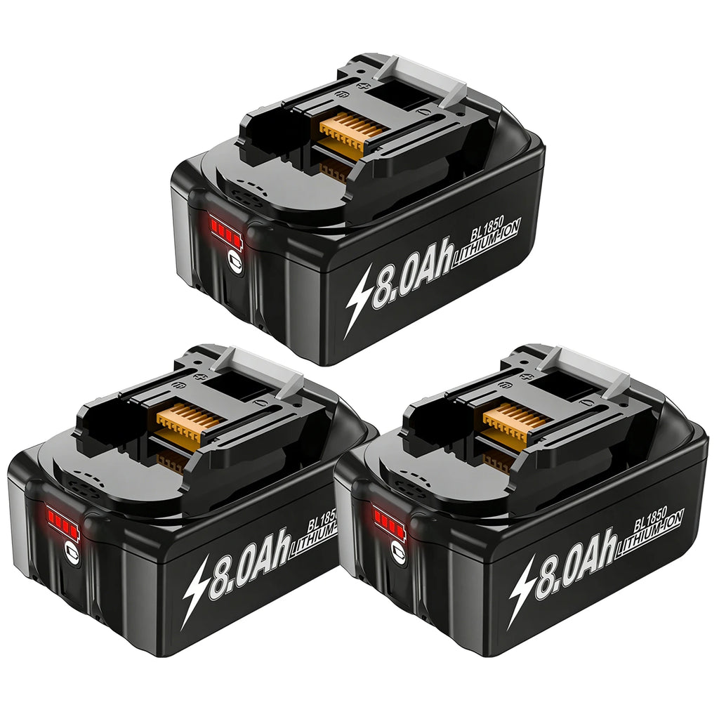 Vervangende Accu 8000mAh voor Makita 18V (met lader)