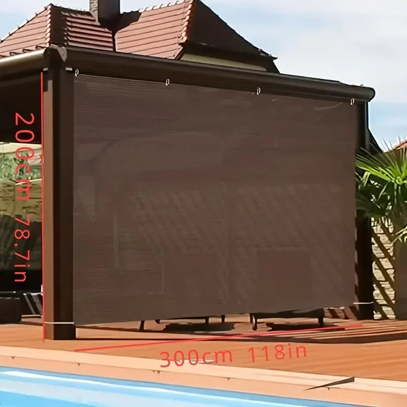Duurzame UV-werende schaduwdoek