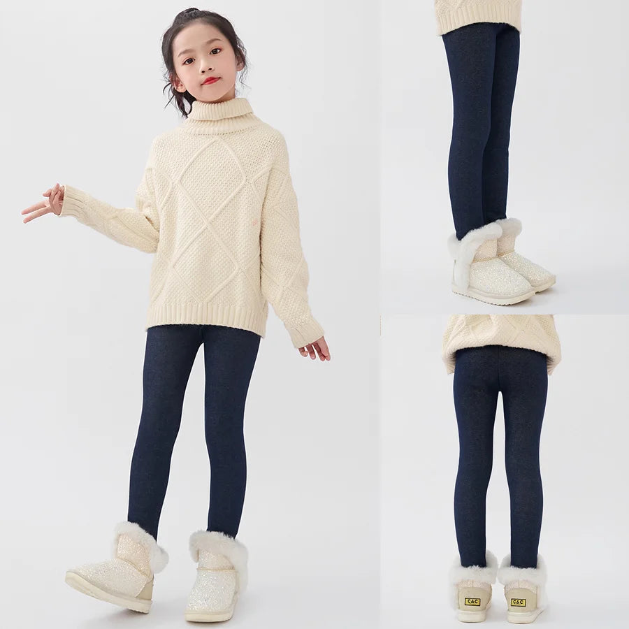 Gevoerde winterlegging voor meisjes - afbeelding 10