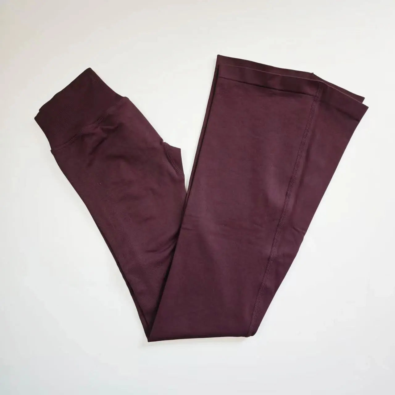 Seamless flared yoga leggings voor dames