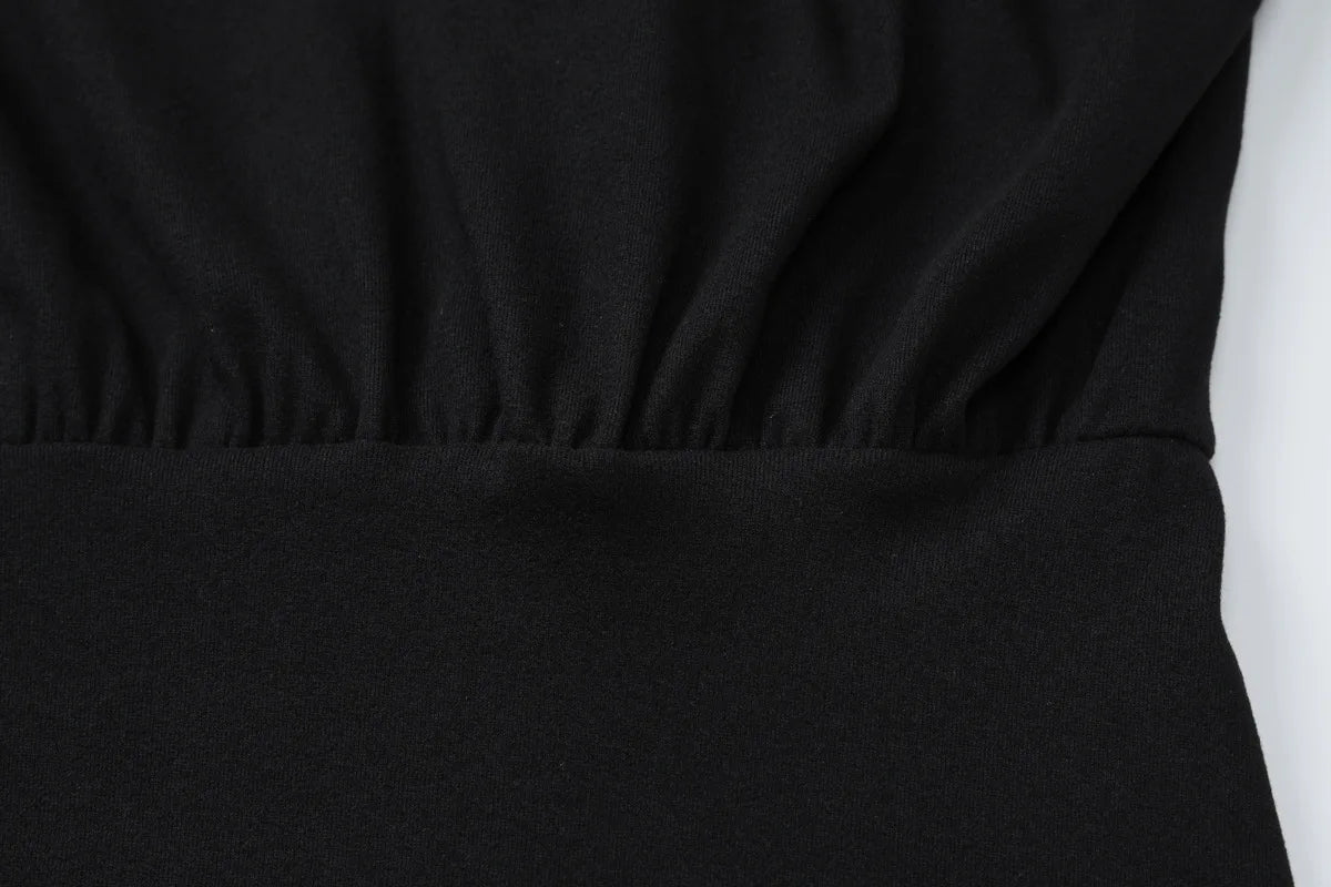 Off-shoulder jurk met vleermuismouwen - afbeelding 26