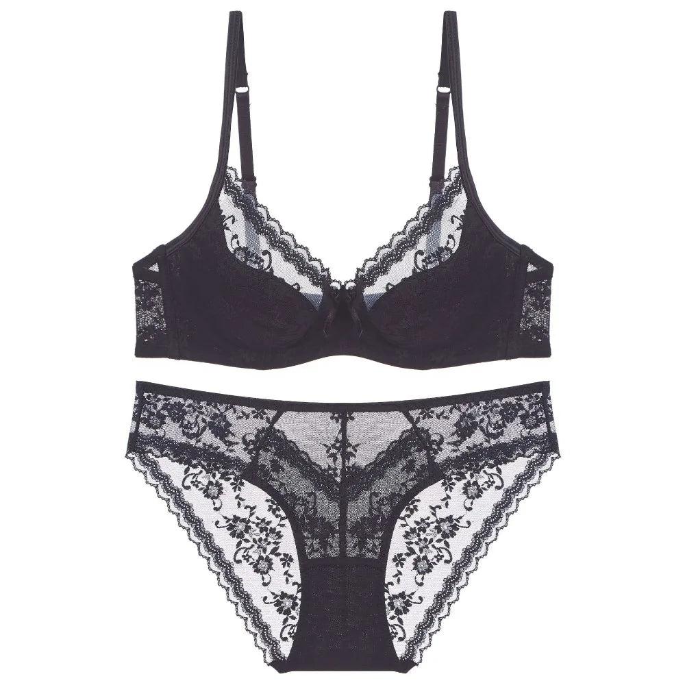 Kanten lingerieset met beugel