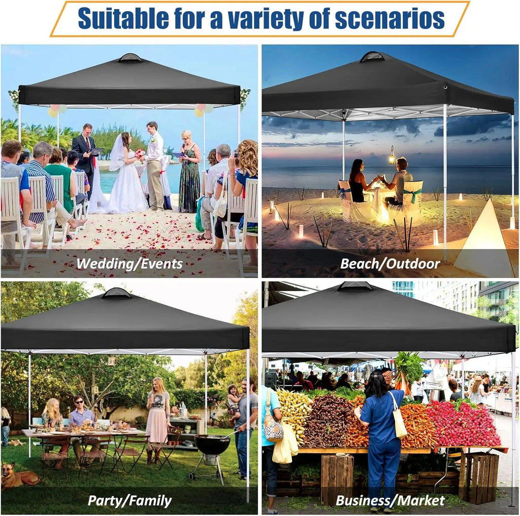 10x10 Pop Up Canopy Tent met zijwanden