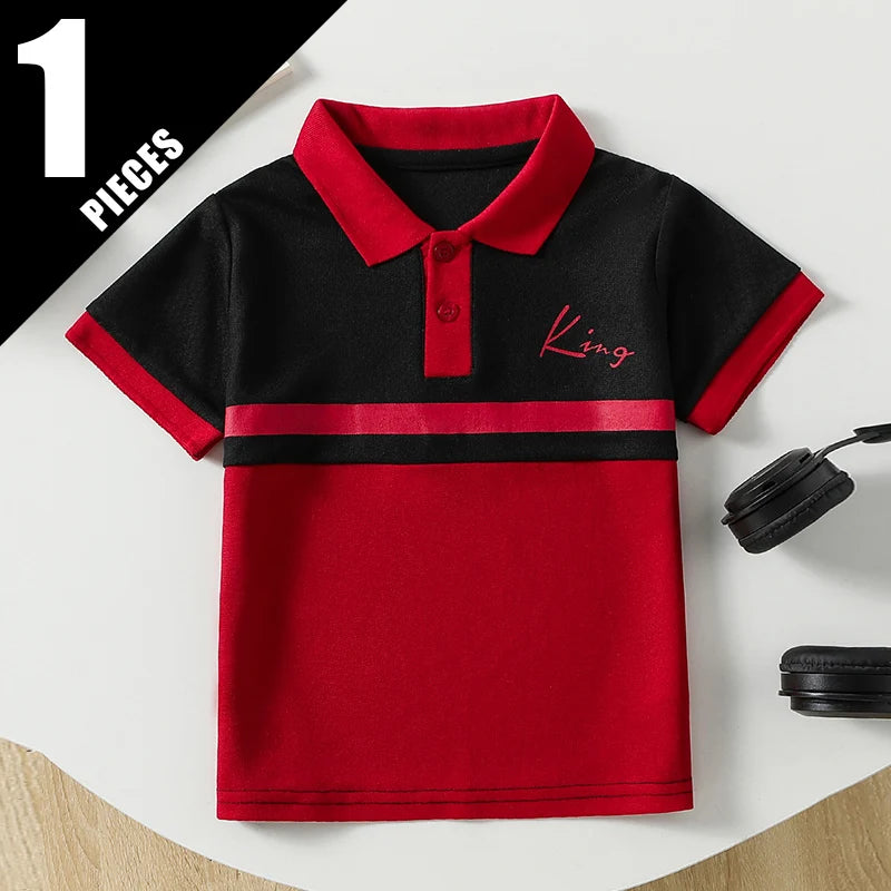 Gestreepte POLO kindershirts
