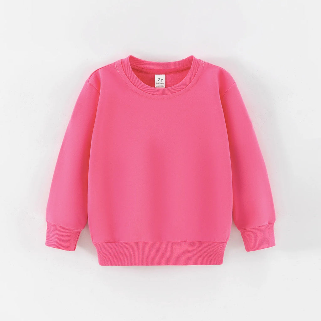 Effen kindersweater - afbeelding 11