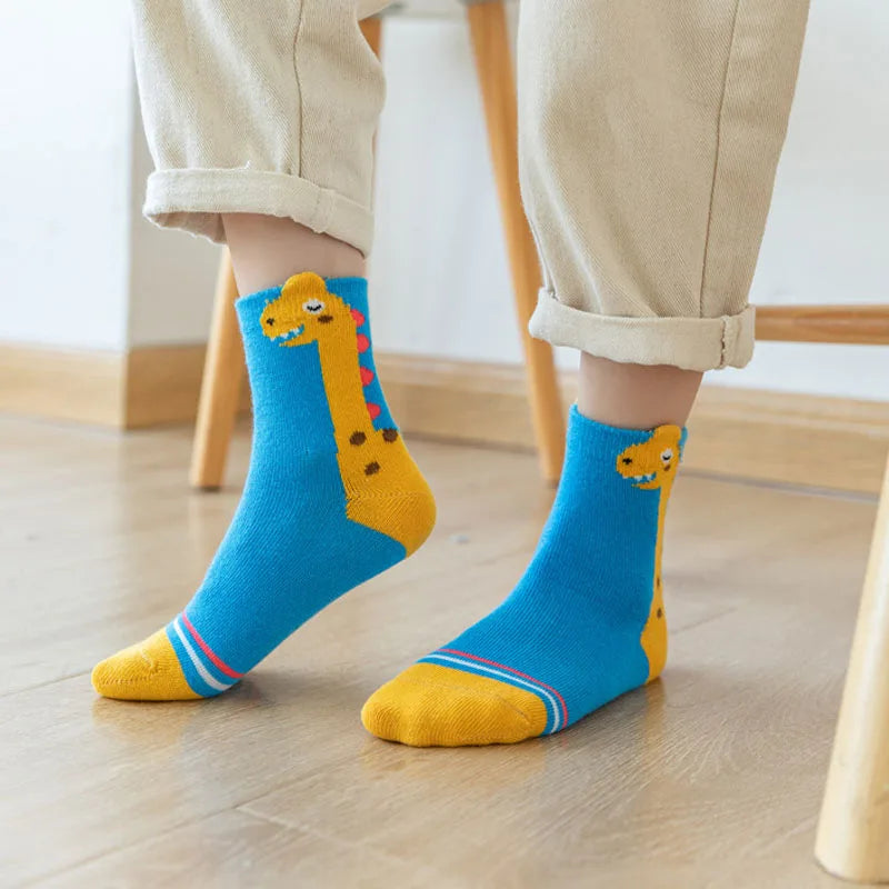 Kindersokken met dino's - afbeelding 3