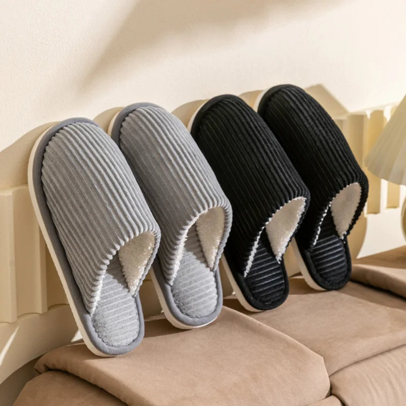 Corduroy heren pantoffels