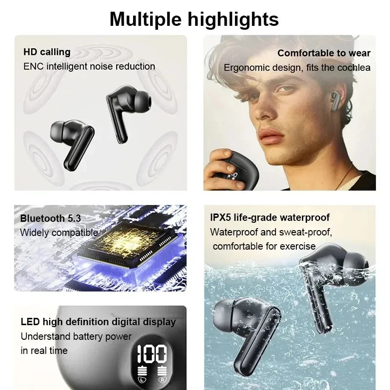 TWS Bluetooth oordopjes