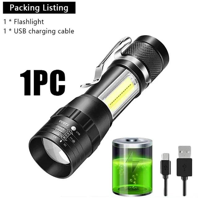 2000LM super heldere LED-zaklamp