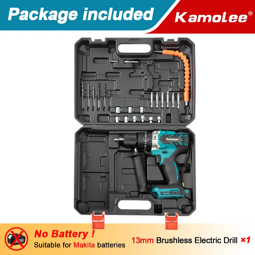 Kamolee Accuboormachine 13mm Brushless