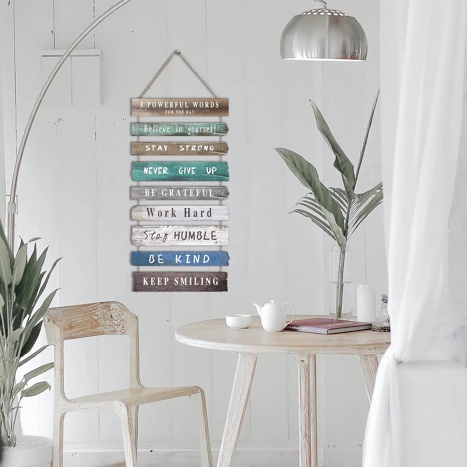 Inspirerende houten wanddecoratie