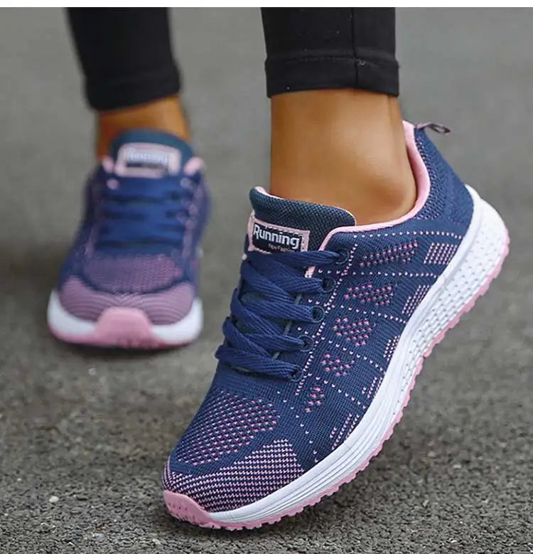 Klassieke gebreide damessneakers - afbeelding 12