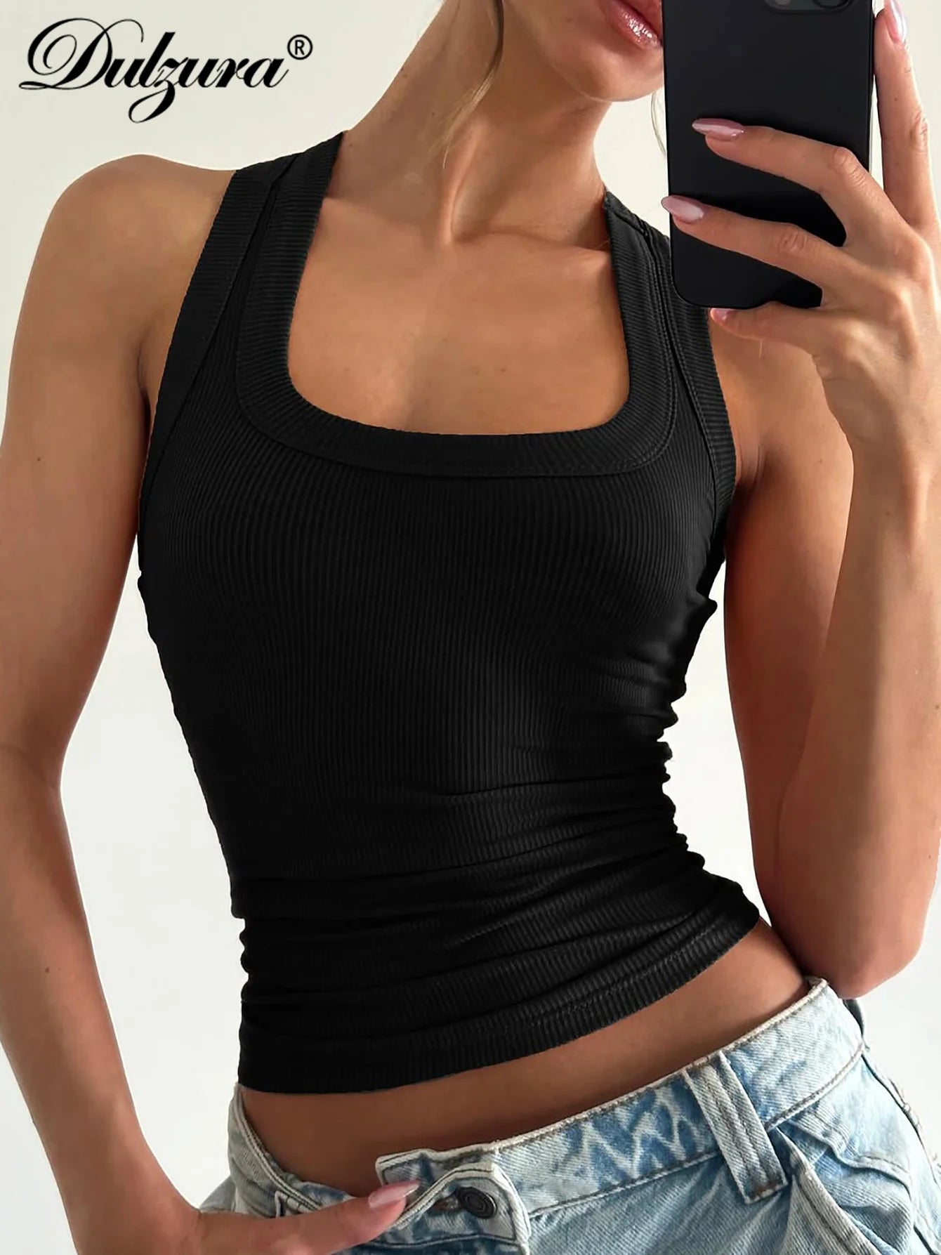Dulzura dames rib tanktop