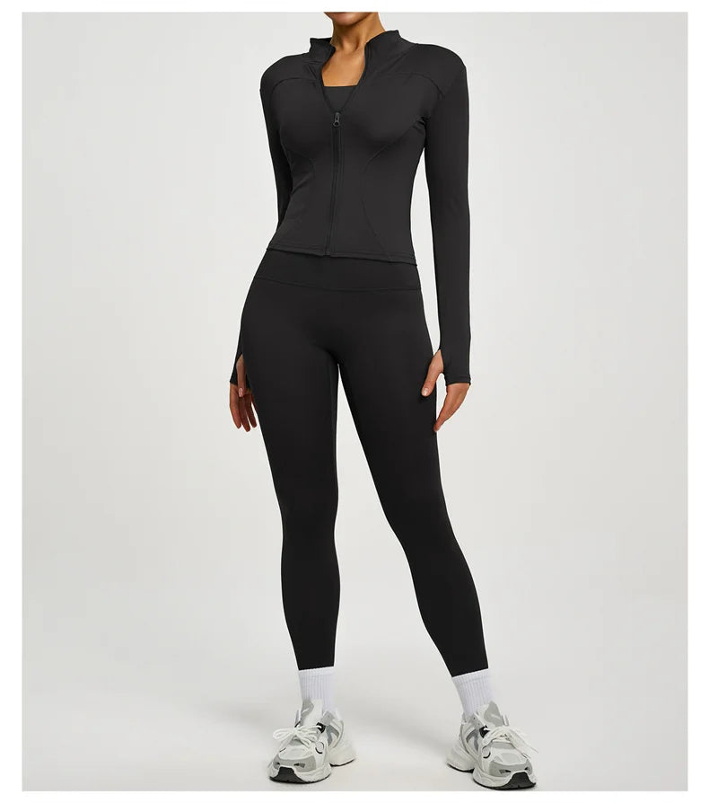 Sportset met vest en legging - afbeelding 12