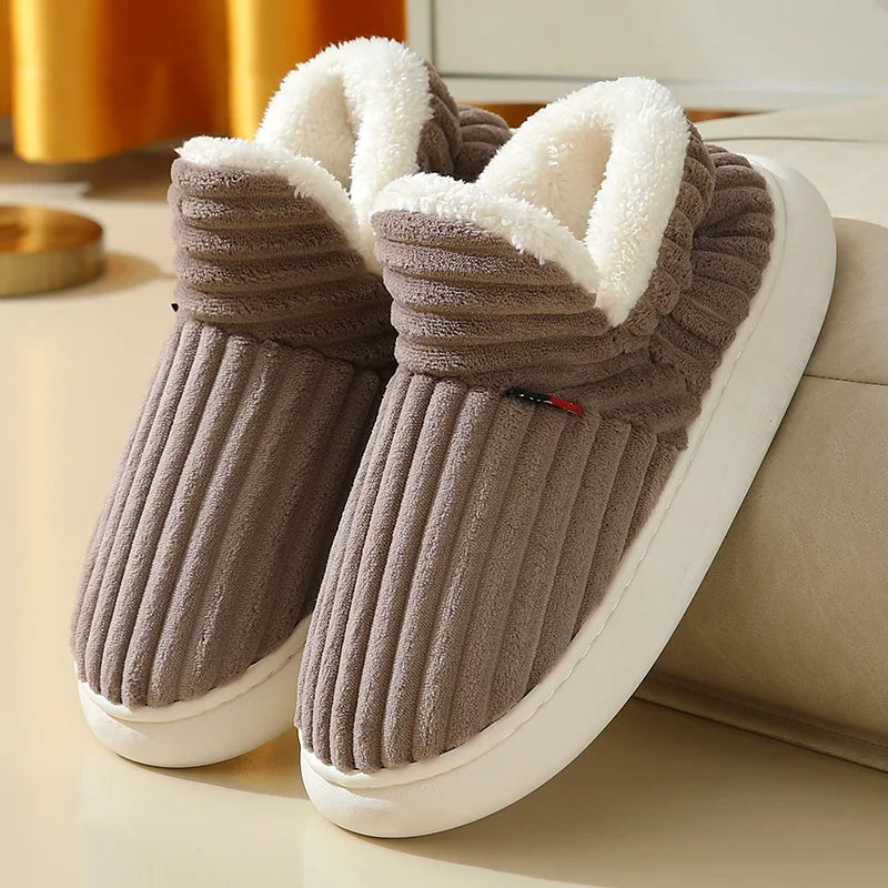 Warme gevoerde pantoffels - afbeelding 28