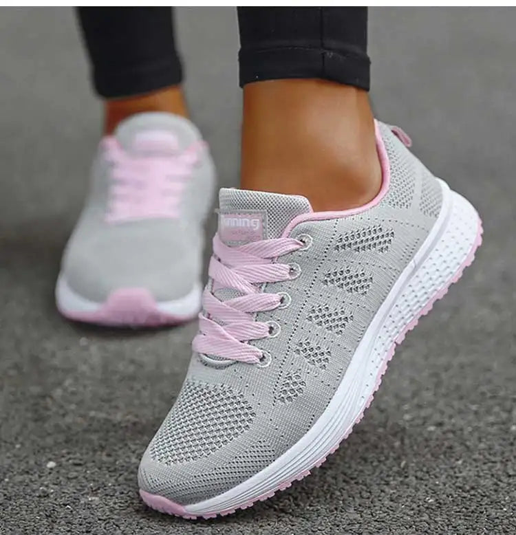 Klassieke gebreide damessneakers - afbeelding 14