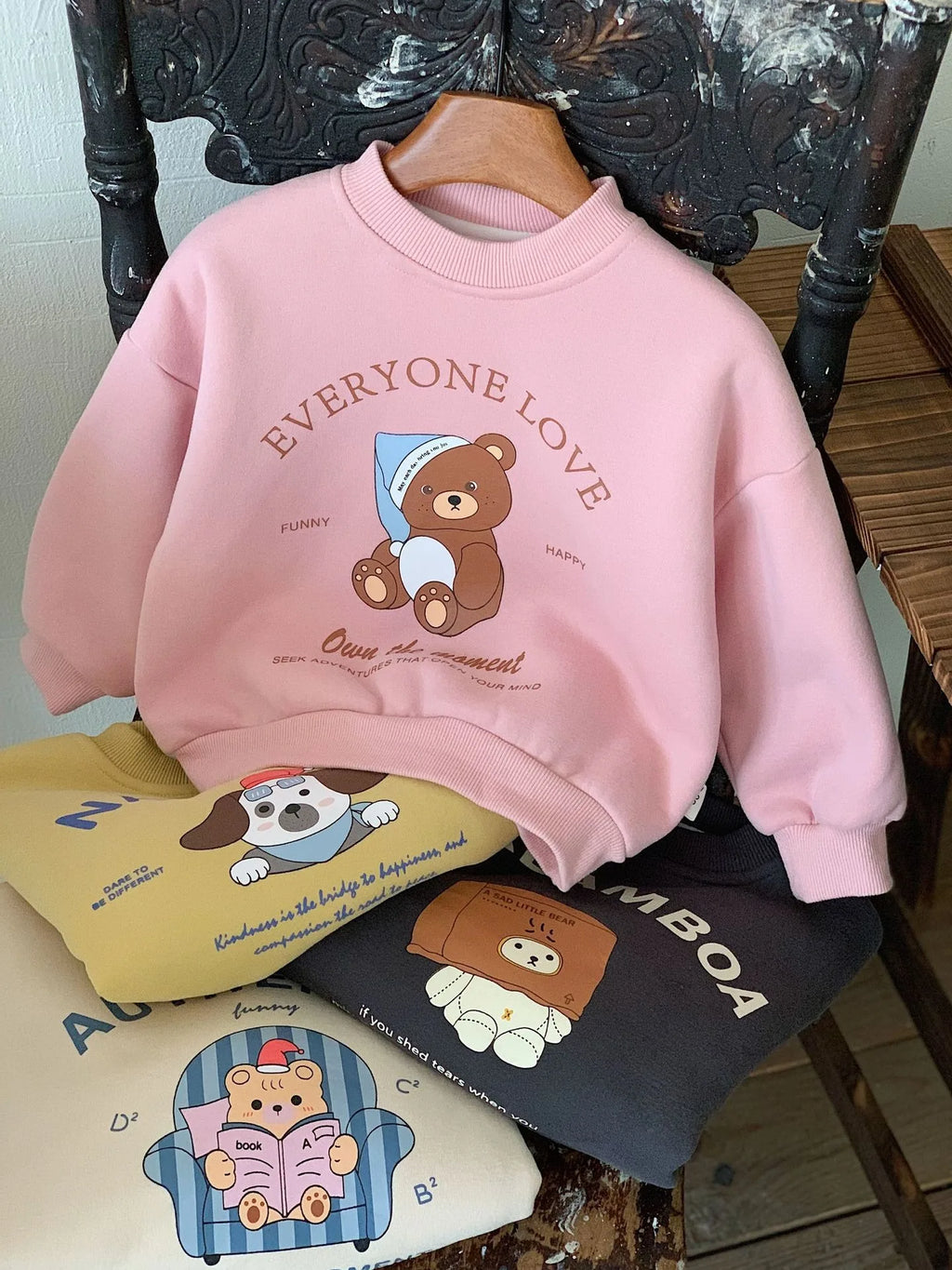 Kindersweater met teddyvoering - afbeelding 6