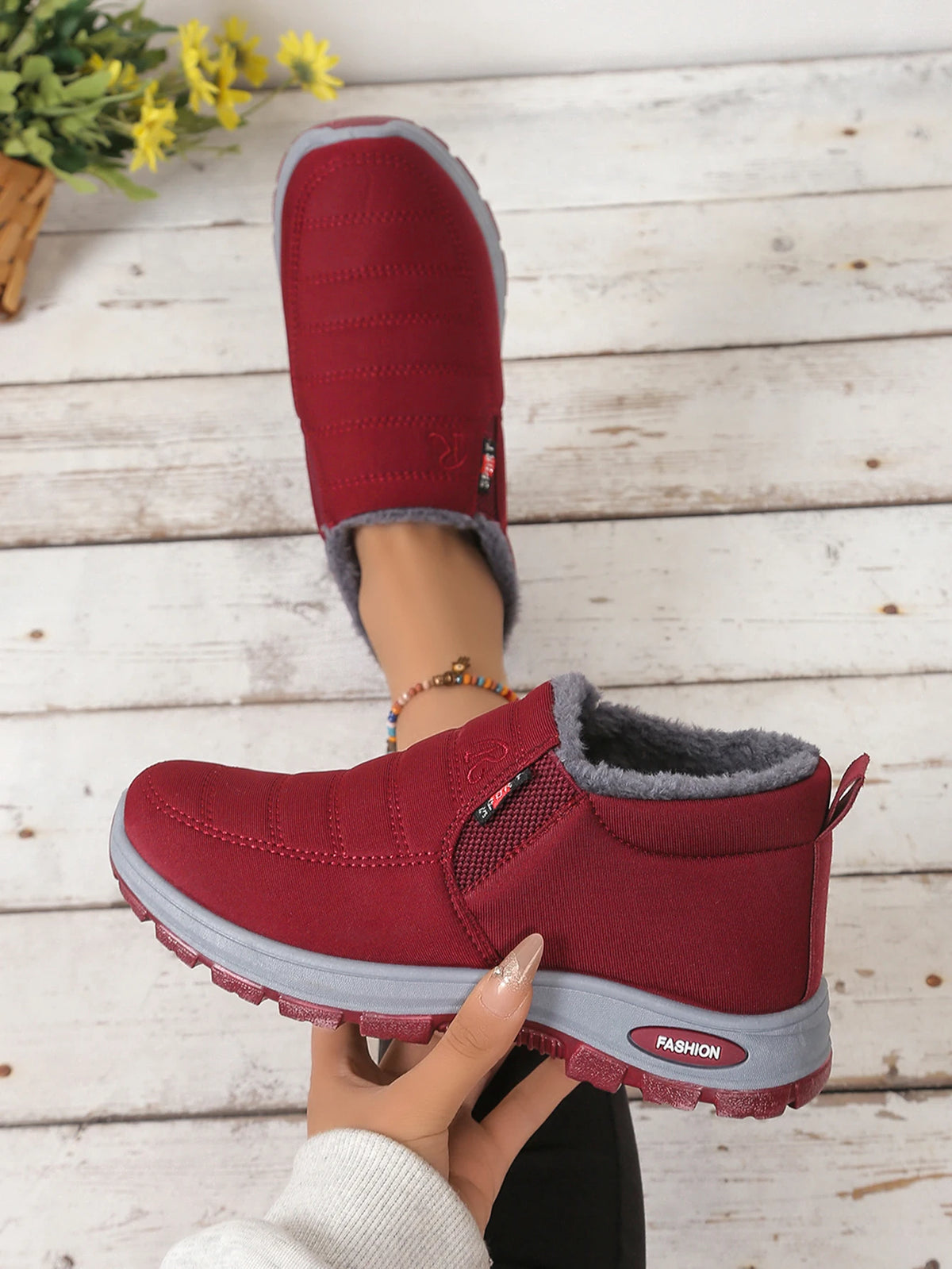 Unisex winterboots met fleece - afbeelding 12