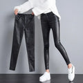 Slanke Broek in Leerlook - afbeelding 6