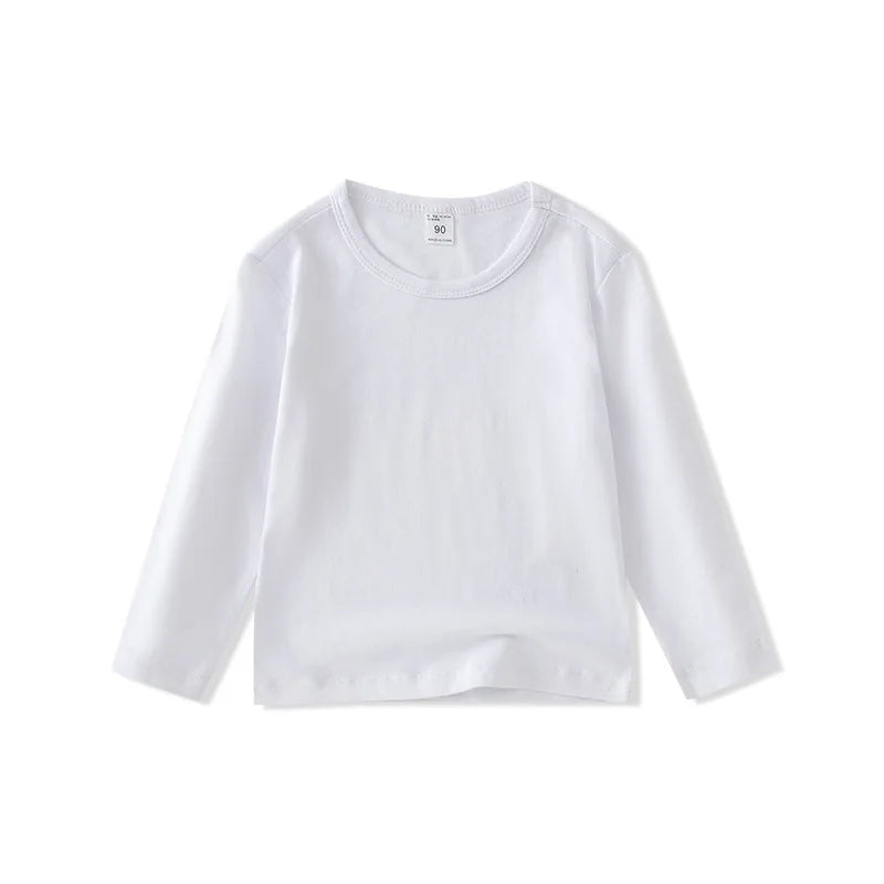 Basic kindershirt met lange mouwen - afbeelding 9