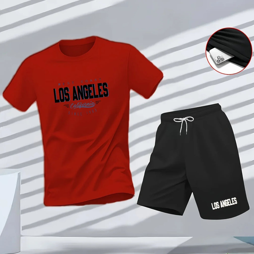 Heren T-shirt set voor zomer 2026