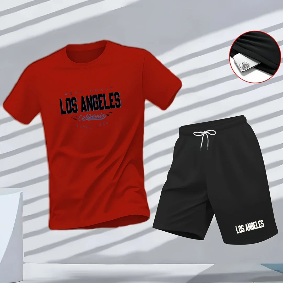 Heren T-shirt set voor zomer 2026