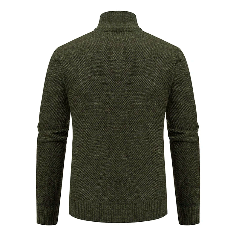 Gebreid herenvest met fleece - afbeelding 20