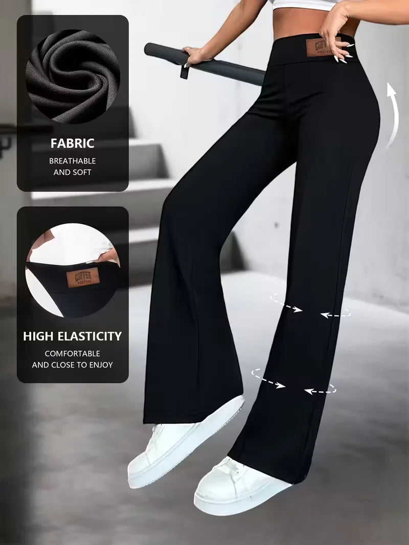 Elegante broek met rechte pijpen