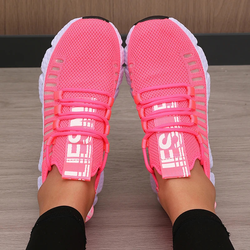 Ademende gebreide sneakers - afbeelding 10
