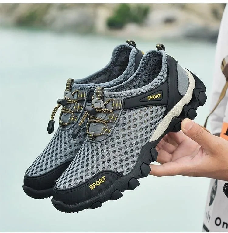 Ademende outdoorschoenen voor heren - afbeelding 3