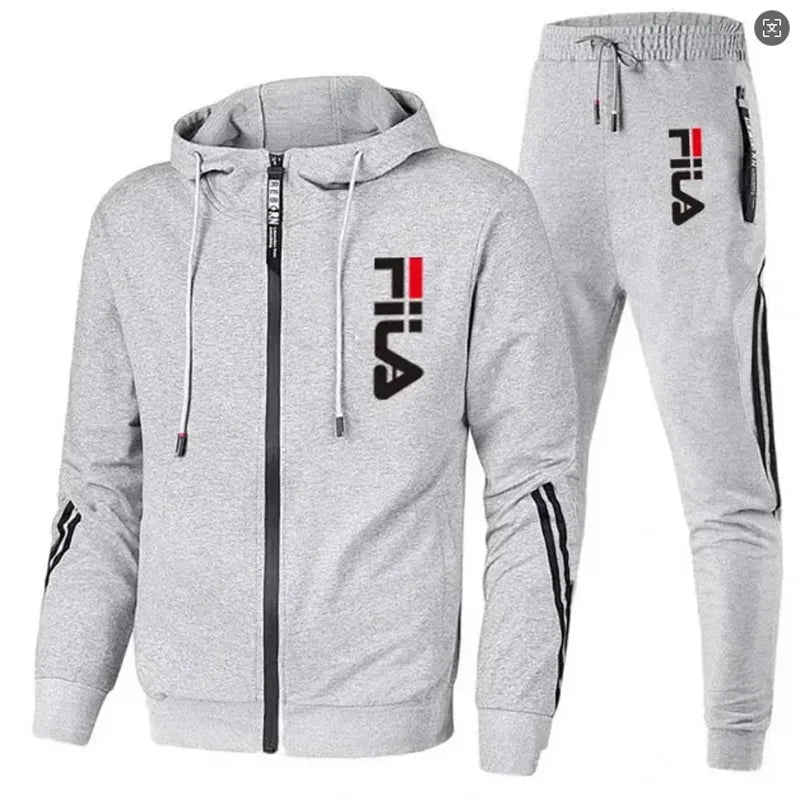 Sportief trainingspak met rits
