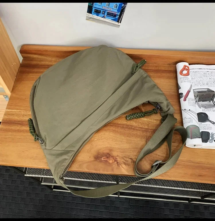 Nylon hobo crossbody tas - afbeelding 23