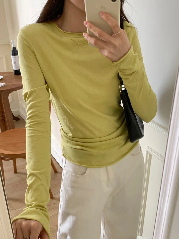 Basic shirt met lange mouwen - afbeelding 32
